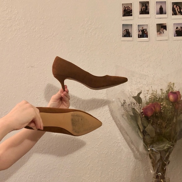 Suade kitten heels - Picture 3 of 3